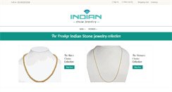 Desktop Screenshot of indian-stone-jewelry.com